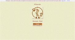 Desktop Screenshot of hotelpinocchio.it