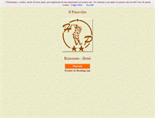 Tablet Screenshot of hotelpinocchio.it
